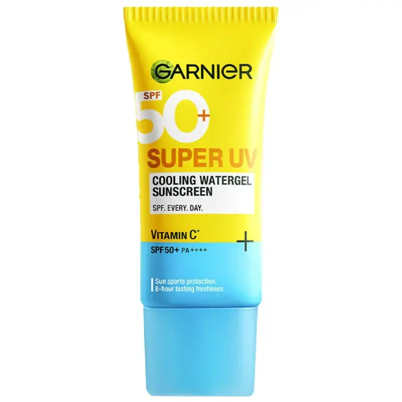 Garnier SPF 50+ Super UV Cooling Watergel Sunscreen: 60 ml by GARNIER