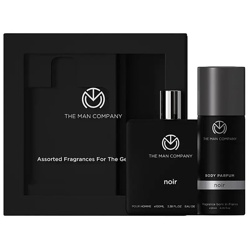 The Man Company Noir Body Parfum (120 ml) + Eau De Toilette (100 ml): 1 Unit by THE MAN COMPANY