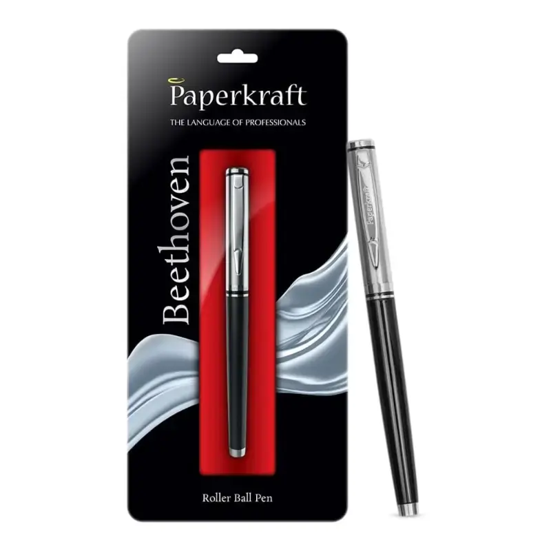 Paperkraft Beethoven Blue Pen: Pack of 1 by PAPERKRAFT