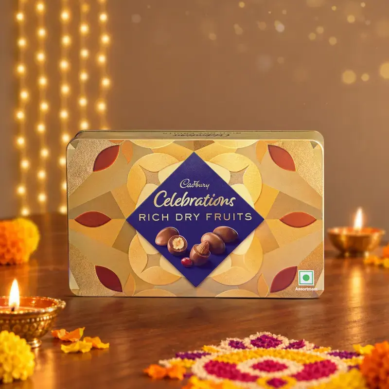 Cadbury Celebrations Rich Dry Fruit Chocolate Gift Box: 177 g by CADBURY