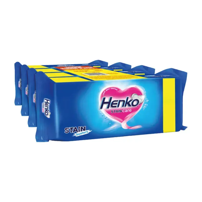 Henko Stain Care Busters Bar: 4 x 250 g by HENKO