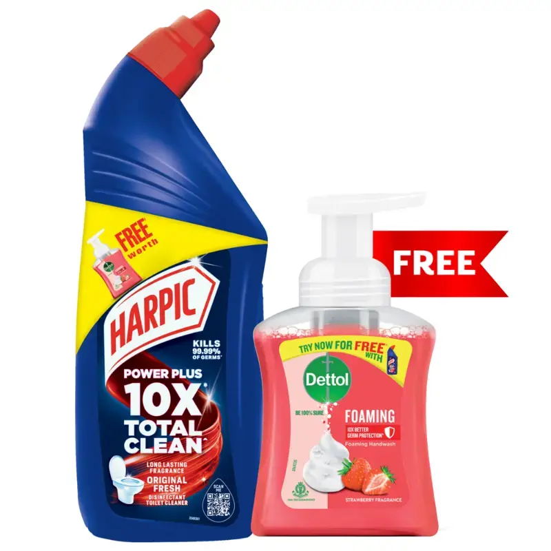 Harpic Disinfectant Toilet Cleaner Original: 1 L by HARPIC