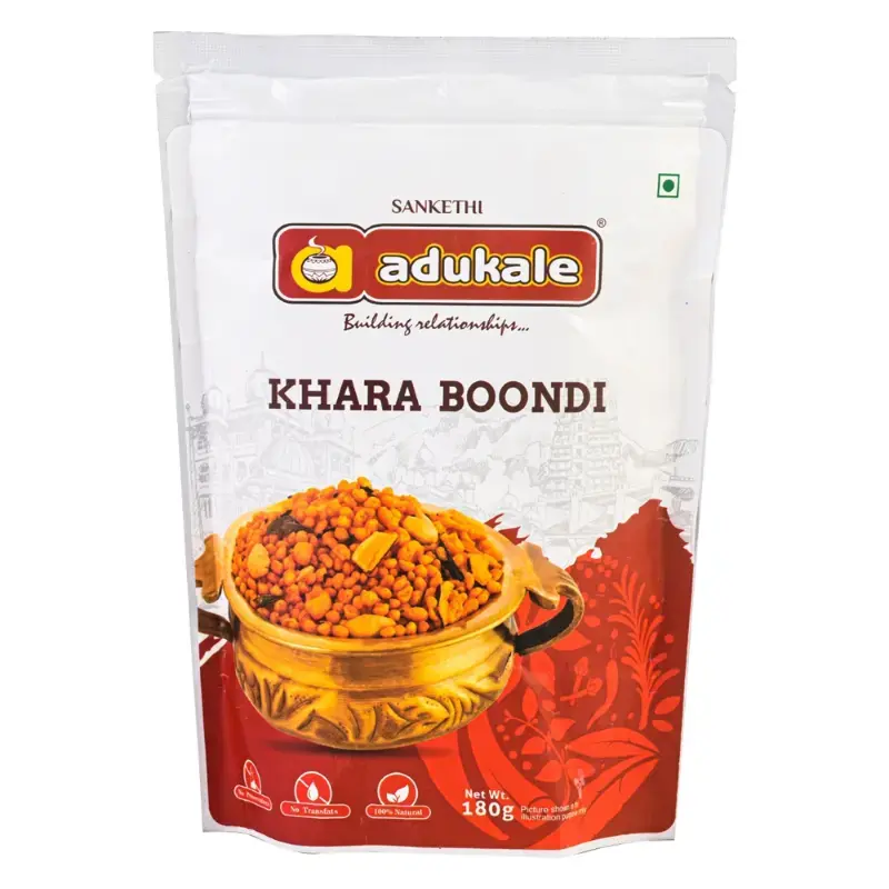 Adukale Khara Boondi: 180 g by ADUKALE