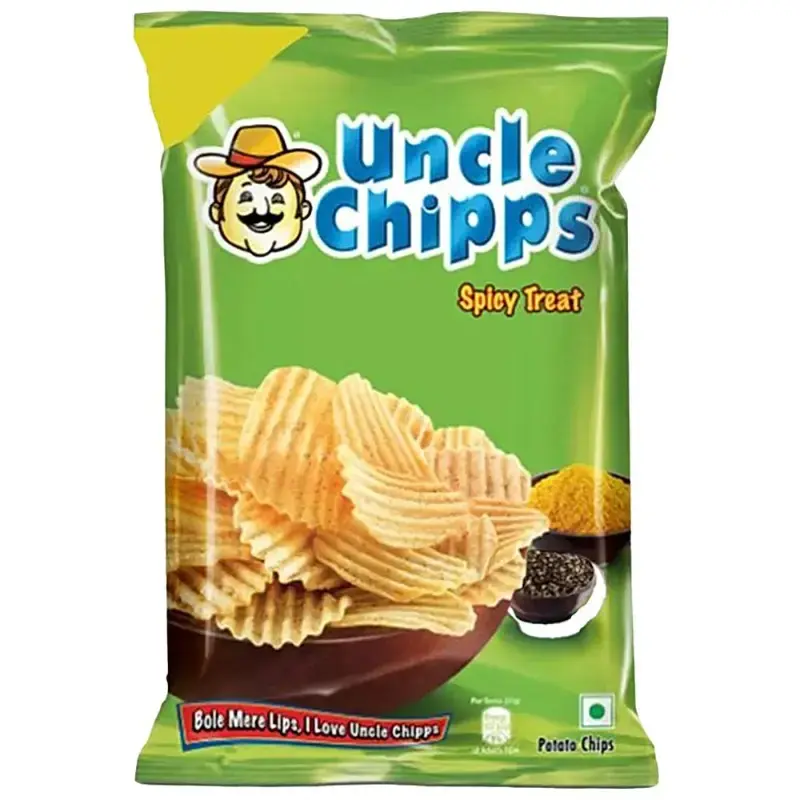 Uncle Chipps Spicy Treat: 80 g by UNCLE