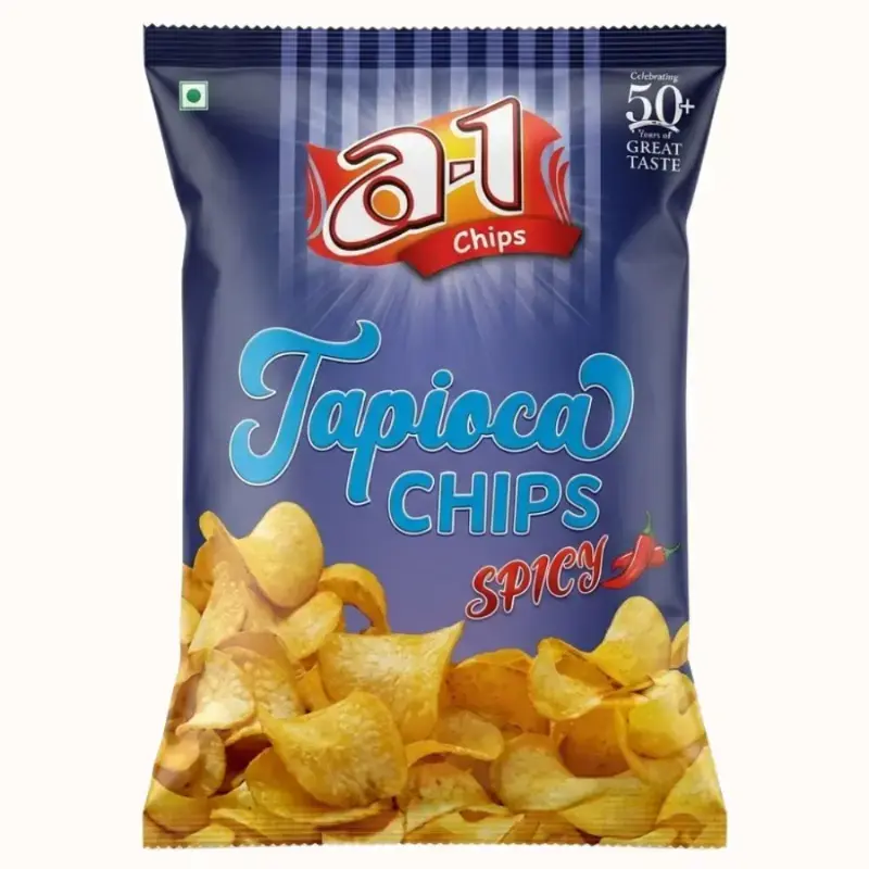A-1 Chips Cassava Chips Chilly: 160 g by A-1 CHIPS