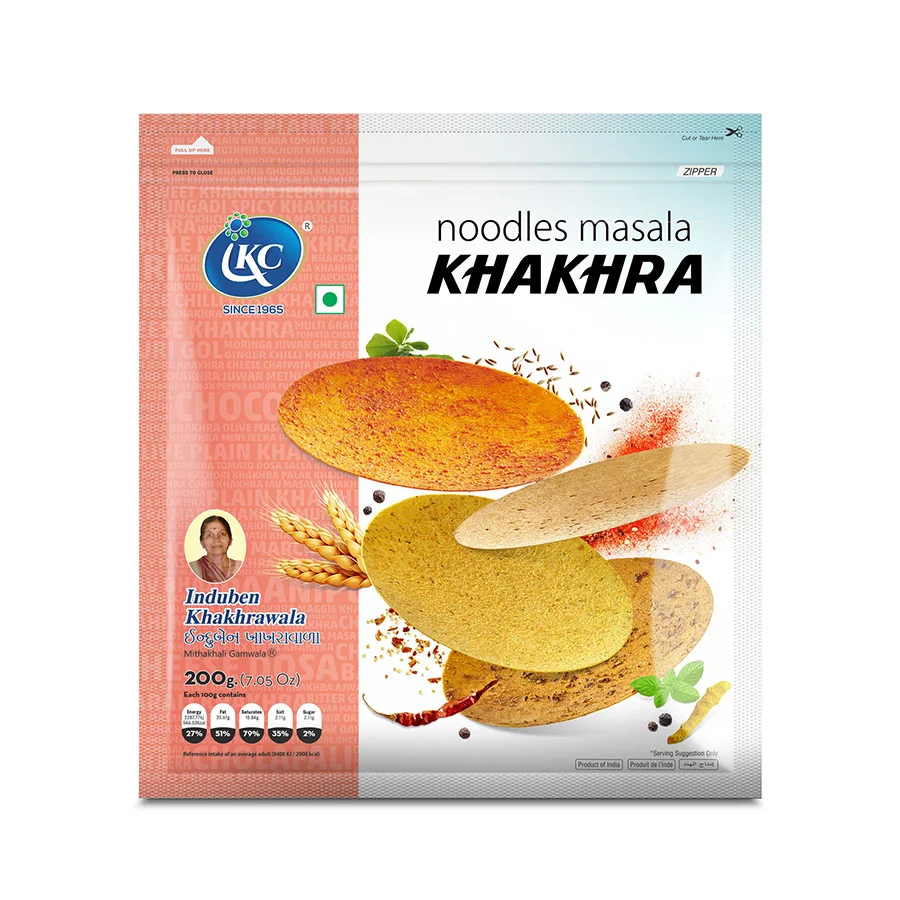 Noodles Masala Khakhra