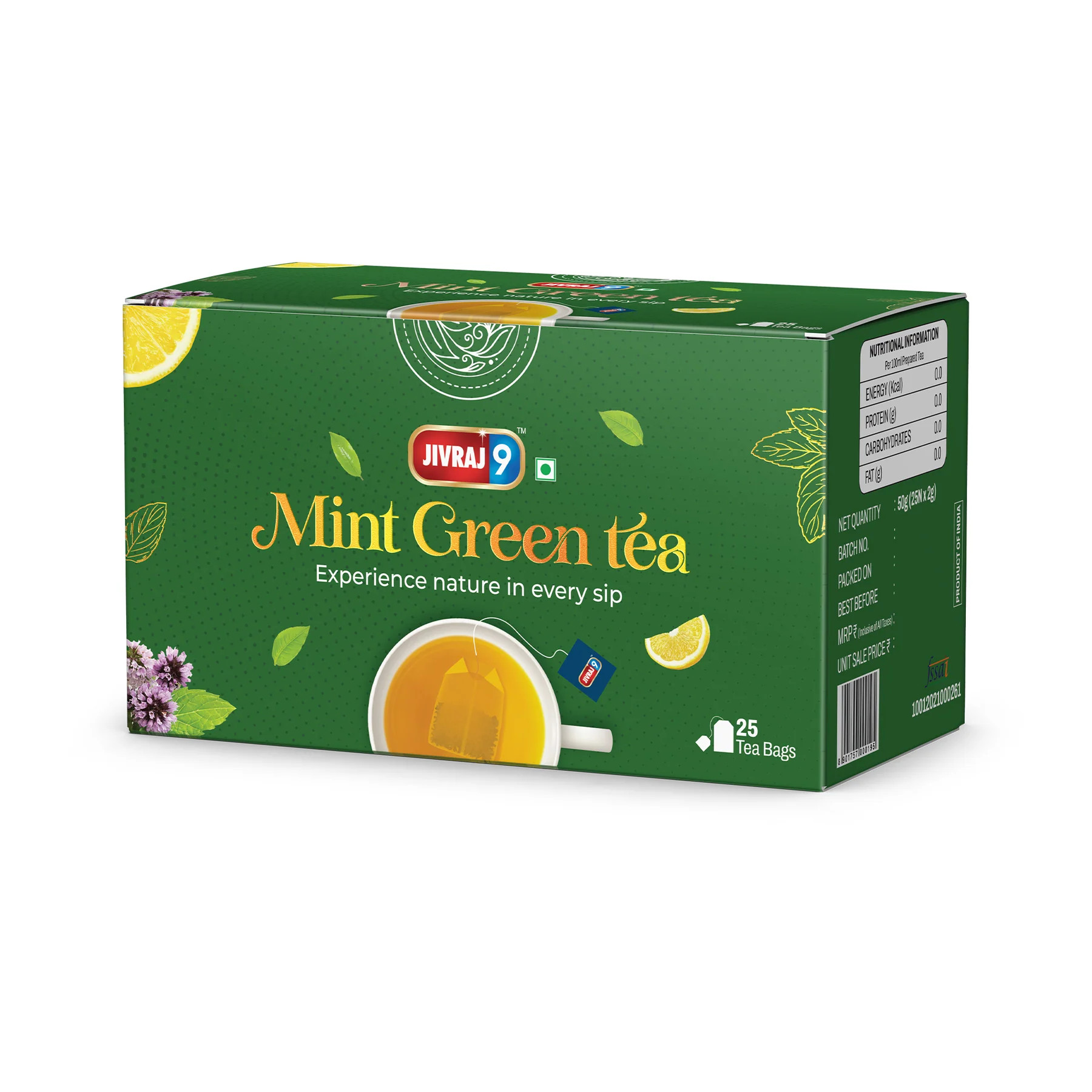 JIVRAJ9 MINT GREEN TEA