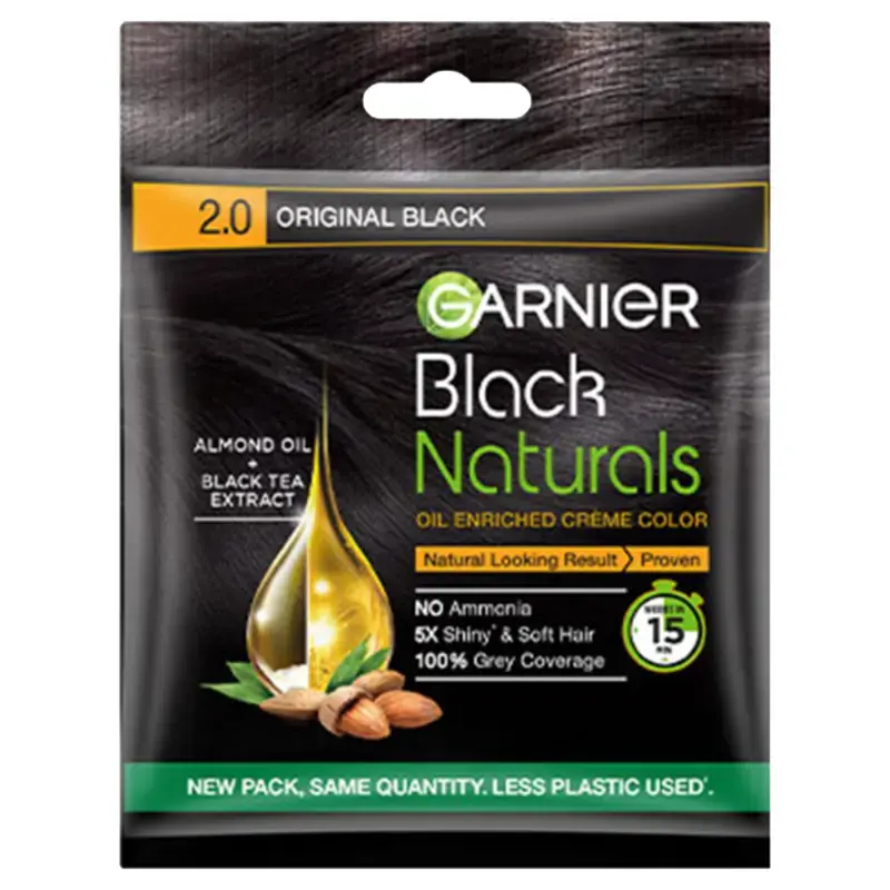 Garnier Original Black 2.0 Natural Cream Colour: 20 ml
