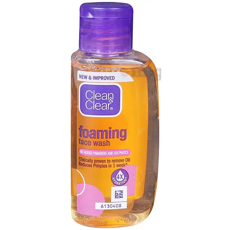 Clean & Clear Foaming Face Wash: 50 ml