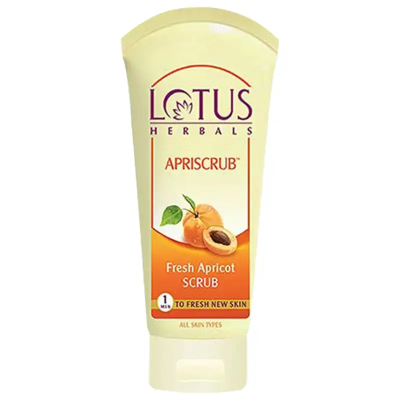 Lotus Herbals Apriscrub Fresh Apricot Scrub: 100 g