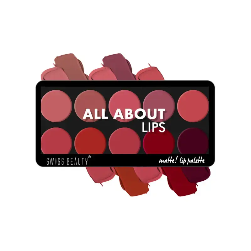 Swiss Beauty All About Lips Lip Palette: 12 g