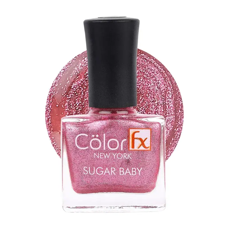 Colour Fx New York Sugar Baby 118 Nail Enamel - Pink: 9 ml