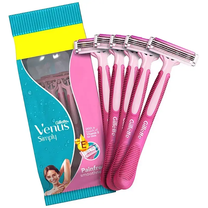 Gillette Simply Venus Razor: 5 Units