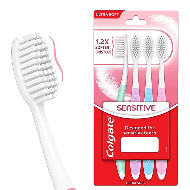 Colgate Ultra Soft Sensitive Toothbrush: 4 Units