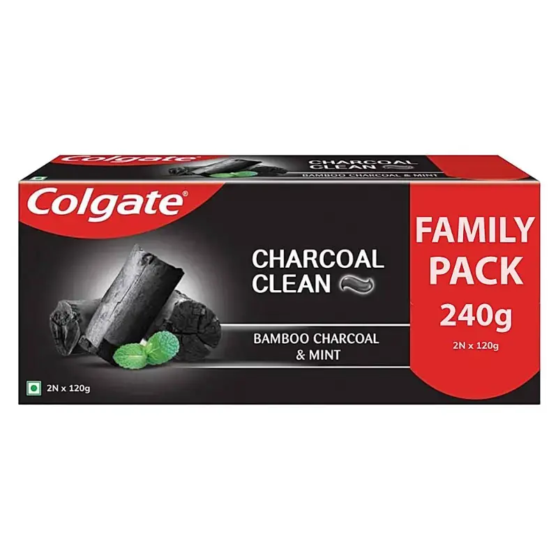 Colgate Charcoal Clean Bamboo & Mint Toothpaste: 240 g