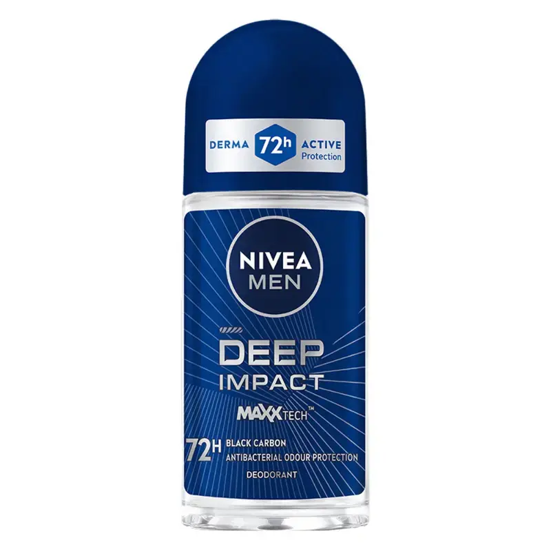 Nivea Men Deep Impact Freshness Roll-On: 50 ml
