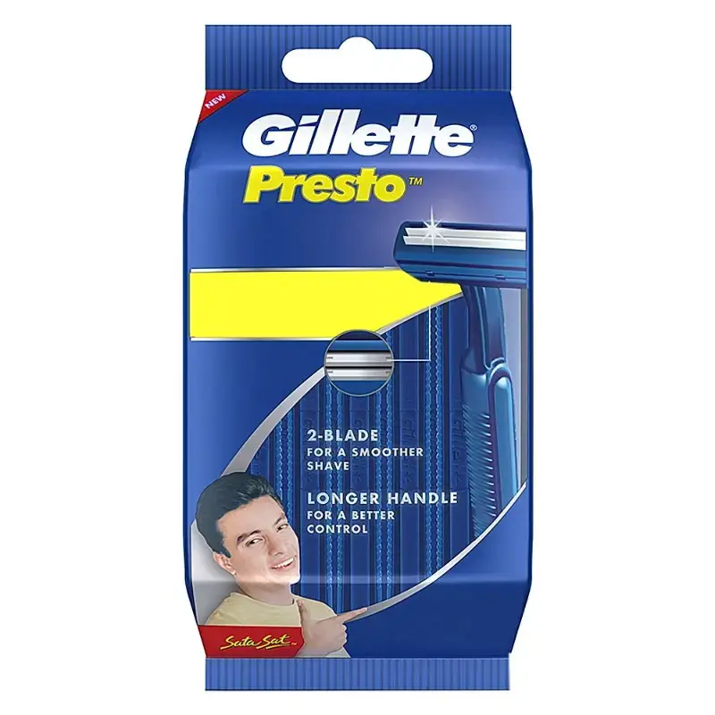 Gillette Presto Razor: 8 Units