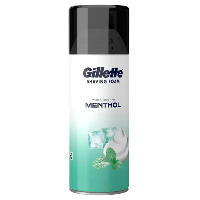 Gillette Shaving Foam - Menthol: 196 g