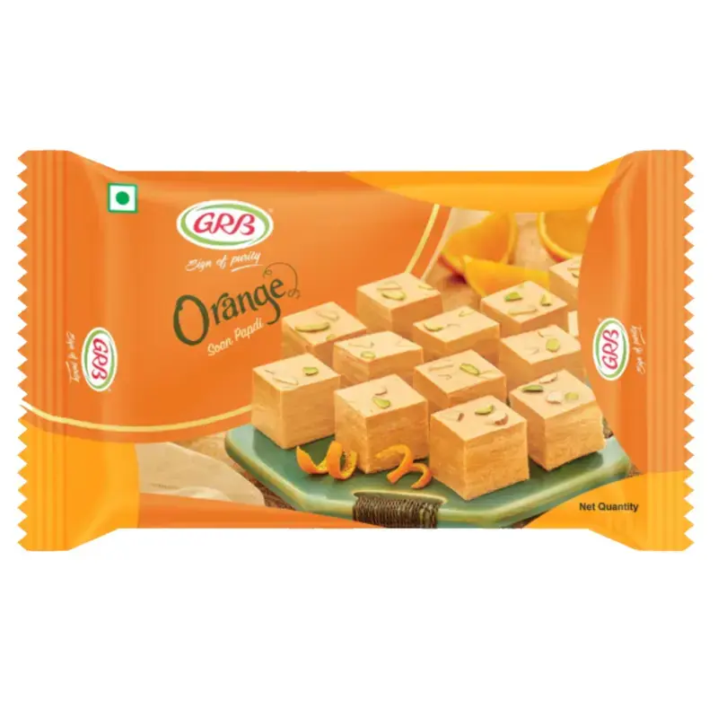 GRB Orange Soan Papdi: 200 g