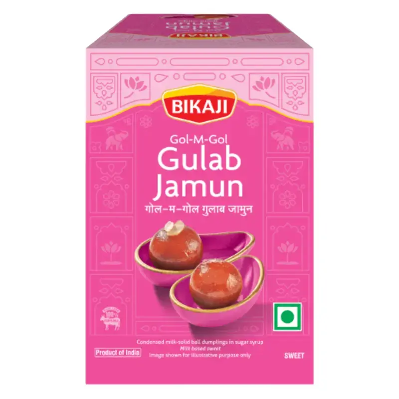 Bikaji Gulab Jamun Gol-M-Gol: 1.25 kg