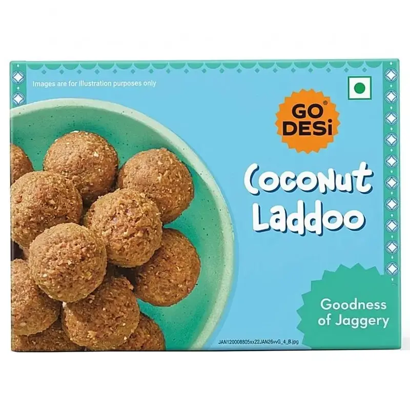 Go Desi Cococnut Laddoo: 200 g