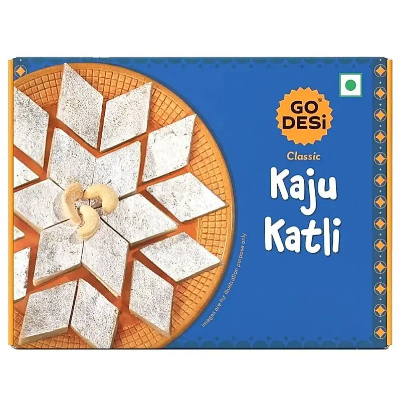 Go Desi Classic Kaju Katli: 200 g
