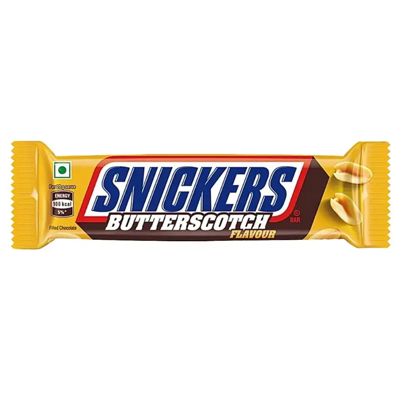 Snickers Butterscotch Flavour Chocolate Bar: 40 g