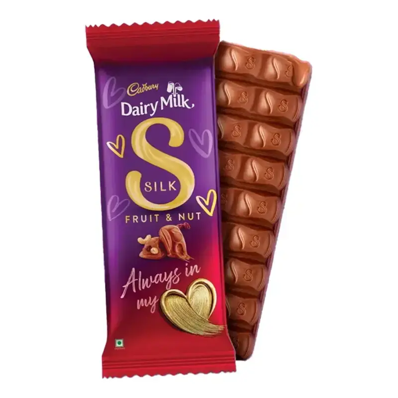 Cadbury Dairy Milk Silk Fruit and Nut Chocolate Bar: 51 g