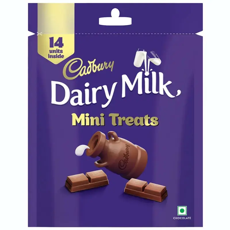 Cadbury Dairy Milk Chocolate Mini Treats: 91 g