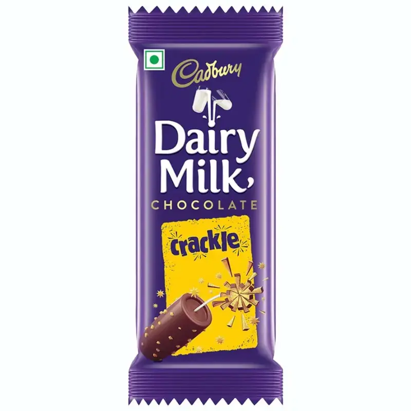 Cadbury Dairy Milk Crackle Chocolate Bar: 75 g