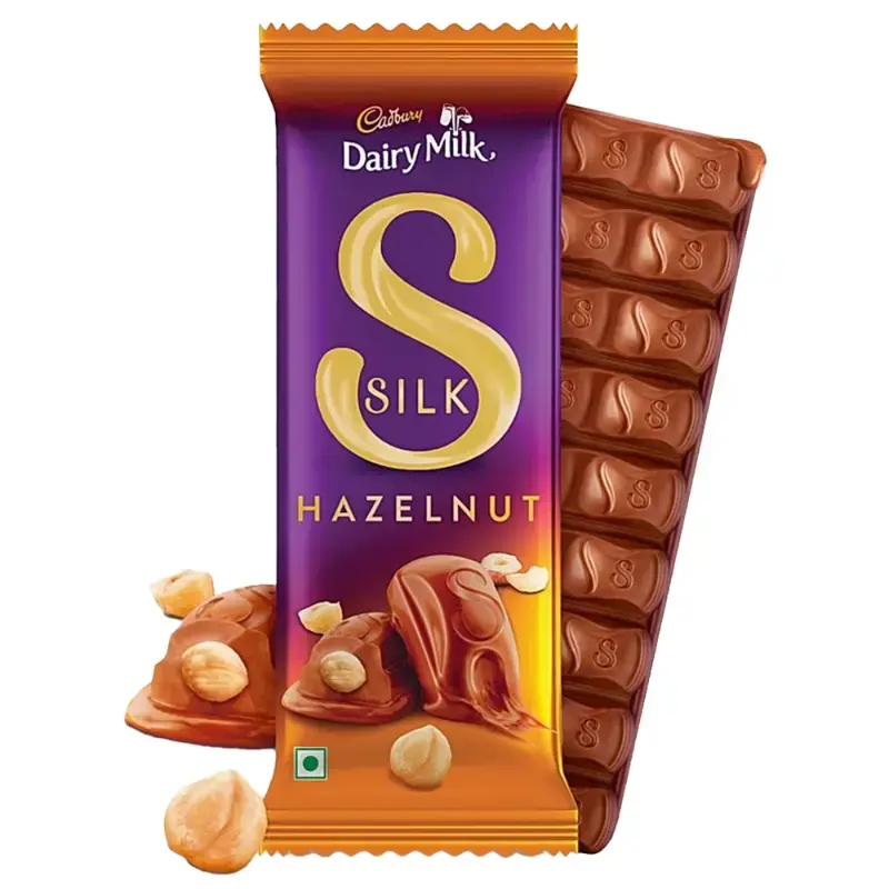 Cadbury Dairy Milk Silk Hazelnut Chocolate Bar: 134 g