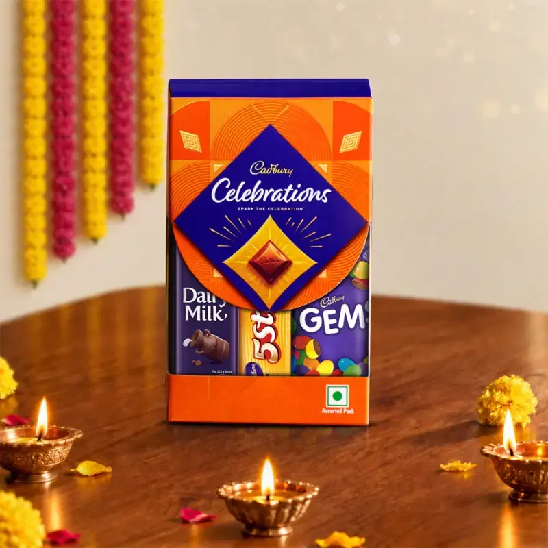 Cadbury Celebrations Assorted Confectionery Gift Pack: 51.2 g