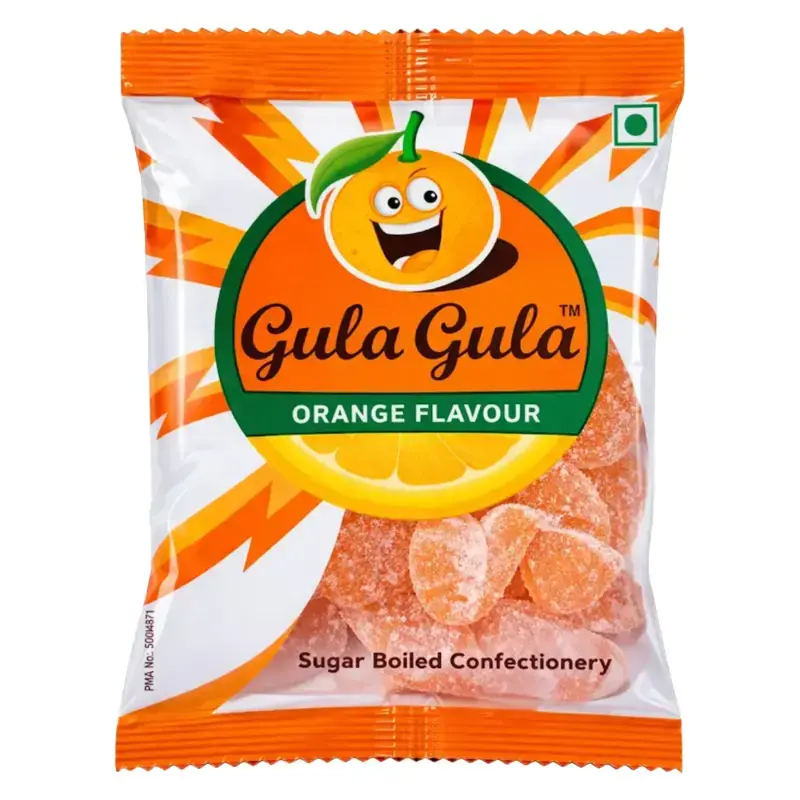 Gula Gula Orange Candy: 100 g