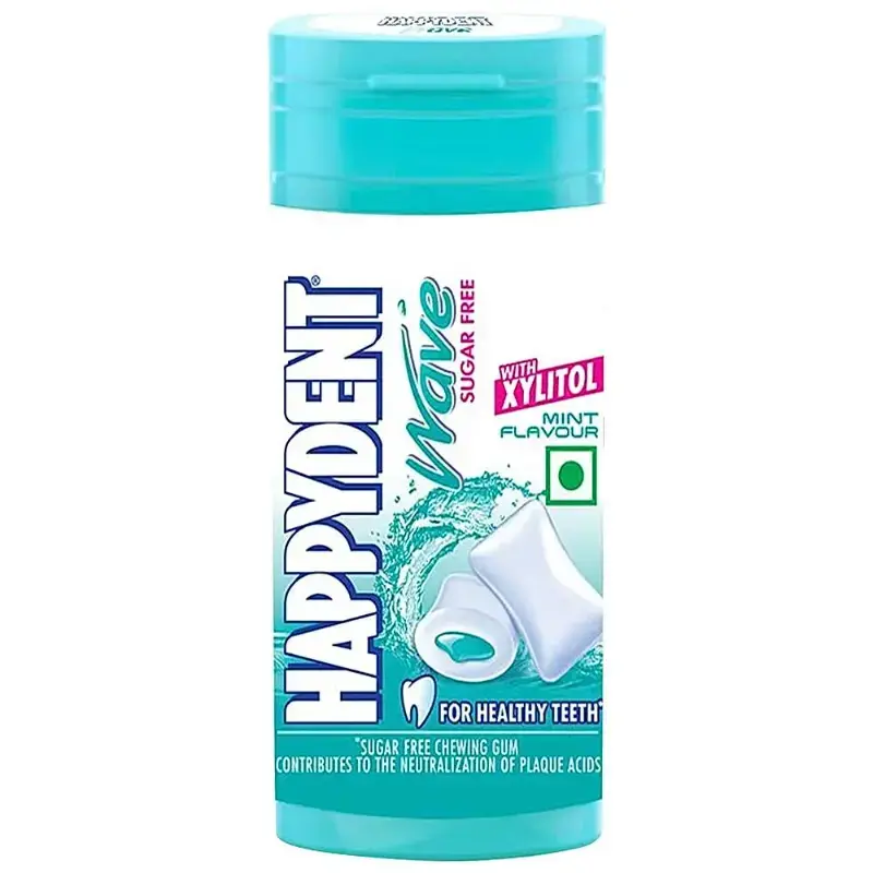 Happydent Wave Sugar-Free Chewing Gum: 28.9 g