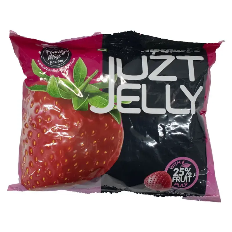 Alpenliebe Juzt Jelly Strawberry Pouch: 140 g