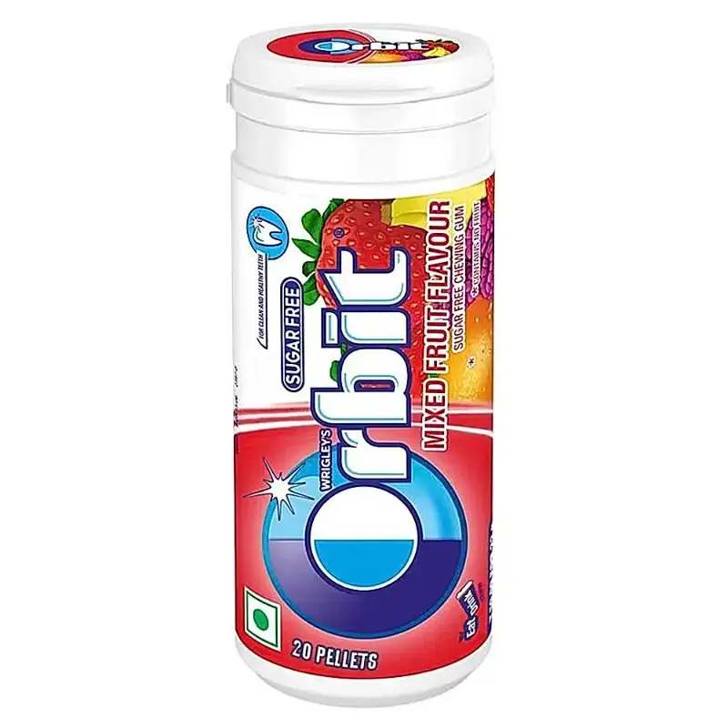 Wrigley's Orbit Mixed Fruit Sugar Free Chewing Gum: 19.8 g