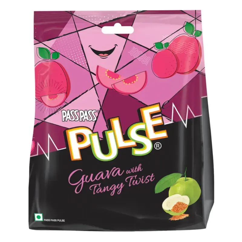 Pass Pass Pulse Guava With Tangy Candi: 190 g
