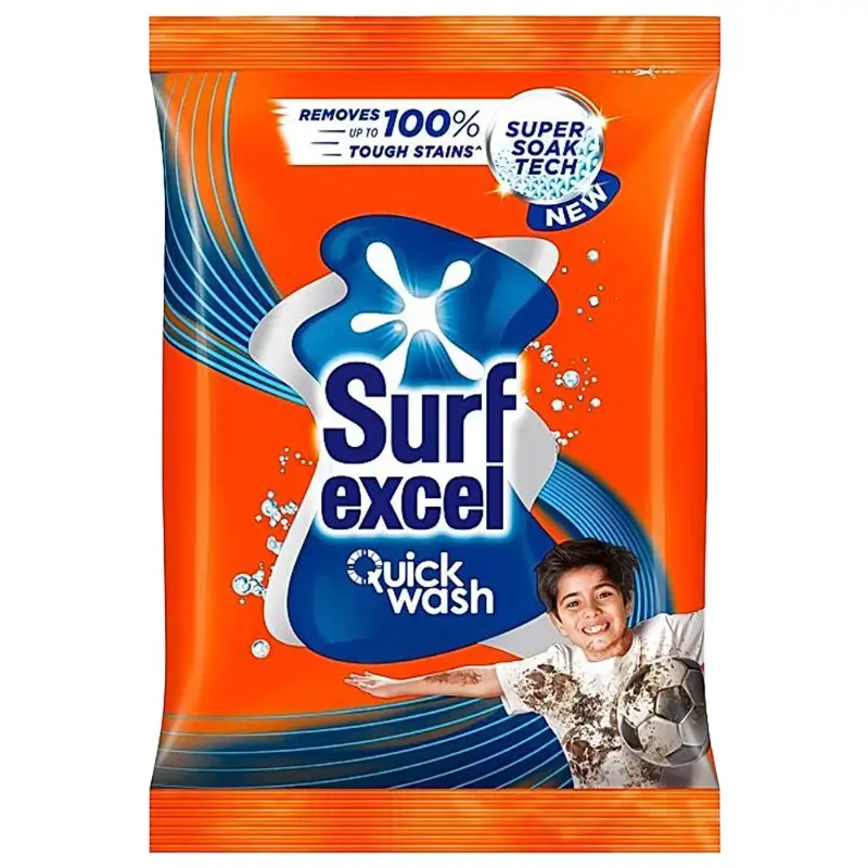 Surf Excel Quick Wash Detergent Powder: 1 kg