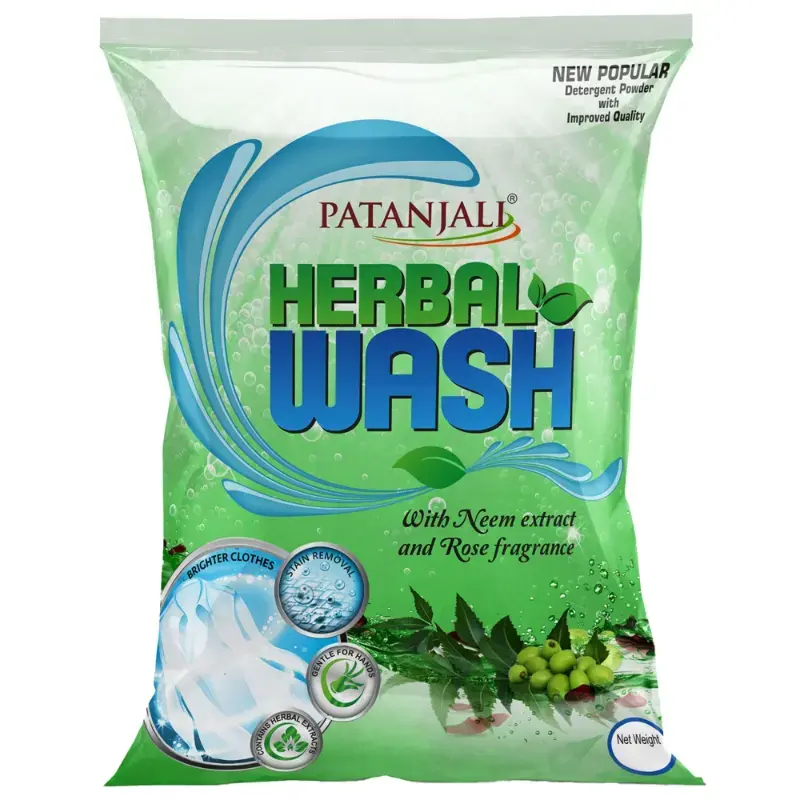 Patanjali Neem & Rose Detergent Powder: 900 g