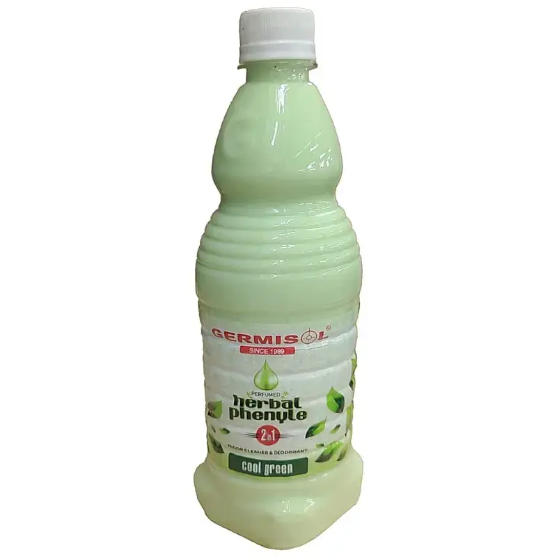 Germisol Perfumed Herbal Green Phenyle: 1 L