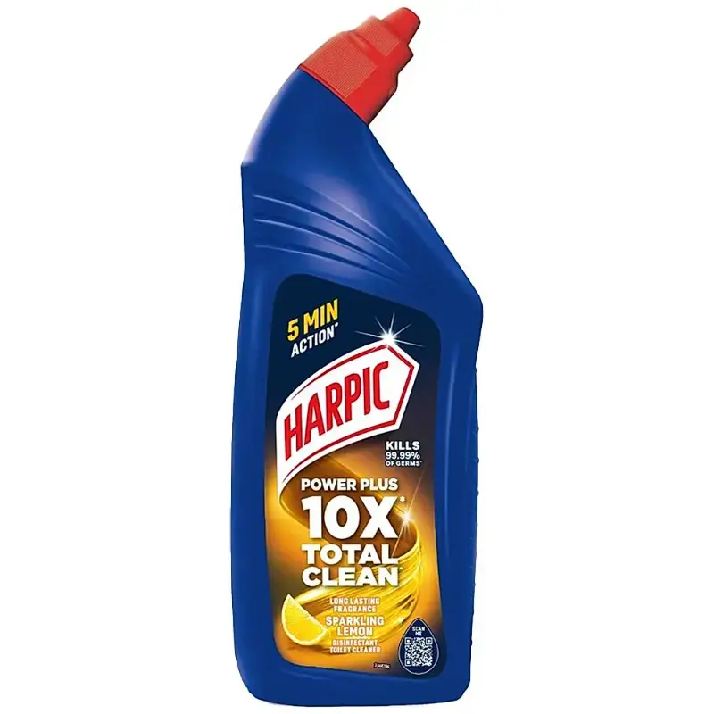 Harpic Disinfectant Toilet Cleaner - Sparkling Lemon: 1 L