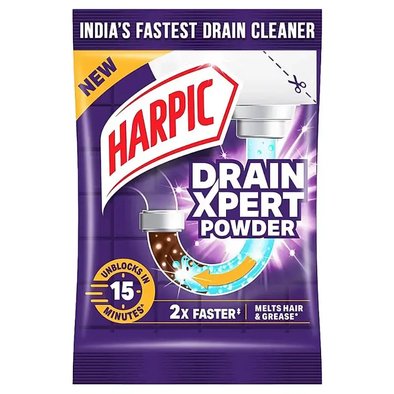 Harpic Drain Xpert Powder: 45 g
