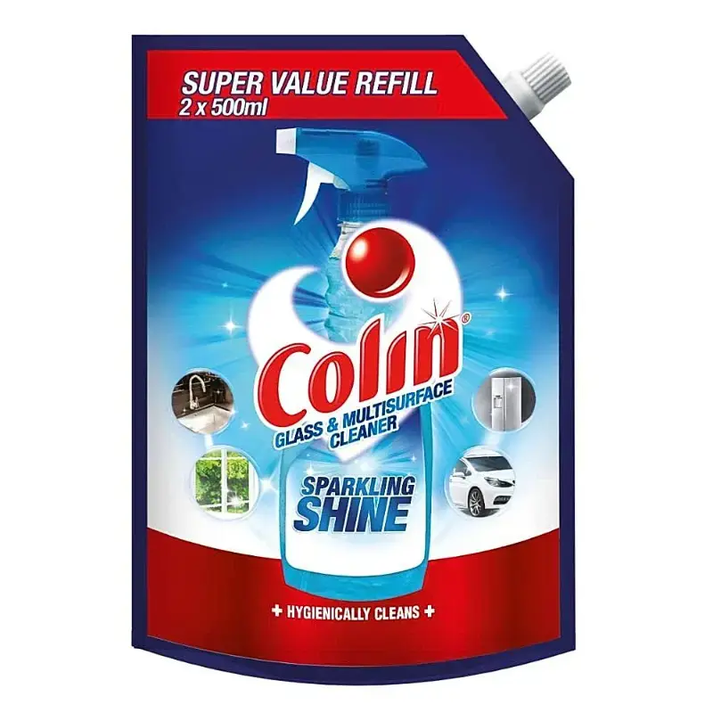 Colin Glass Cleaner Refill Pouch: 1 L