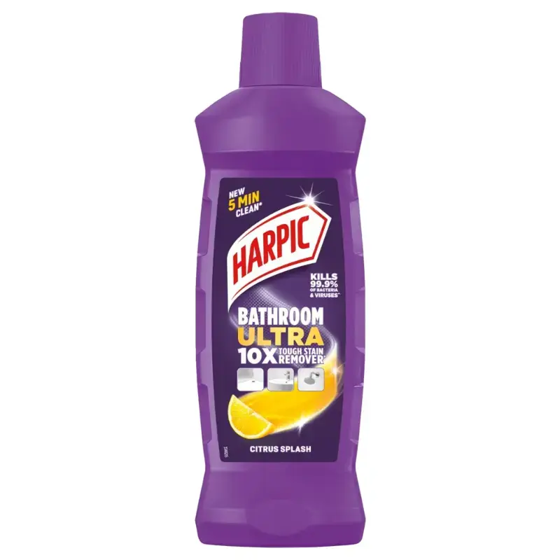Harpic 10X Ultra Citrus Splash Bathroom Cleaner: 500 ml