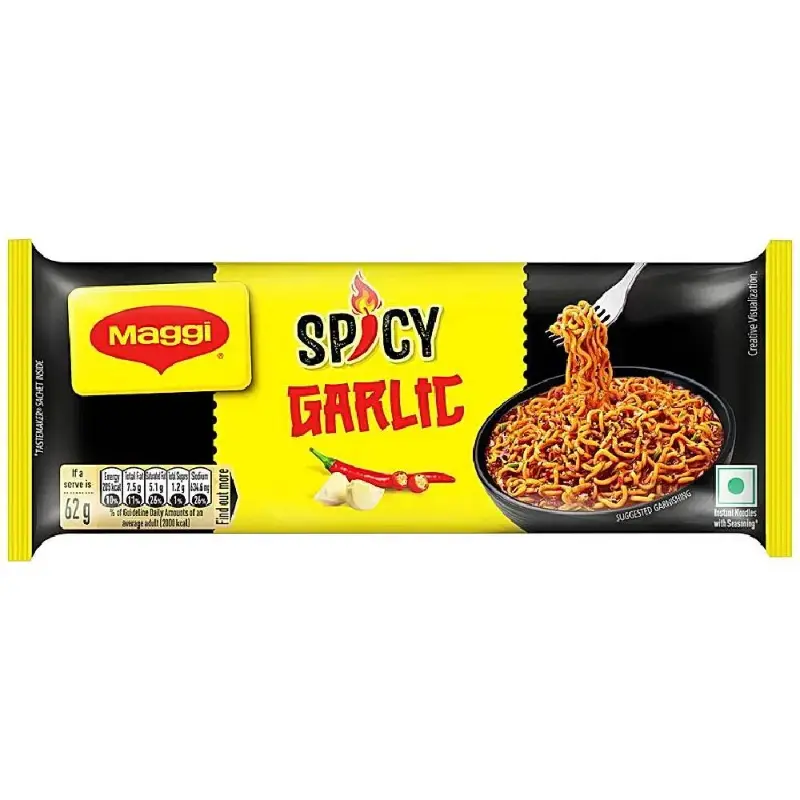 Maggi 2-Minute Spicy Garlic Noodles: 248 g