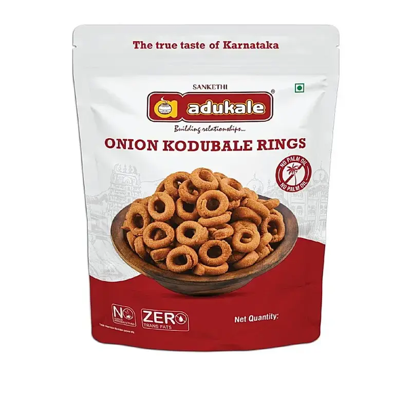 Adukale Onion Kodubale Rings: 180 g