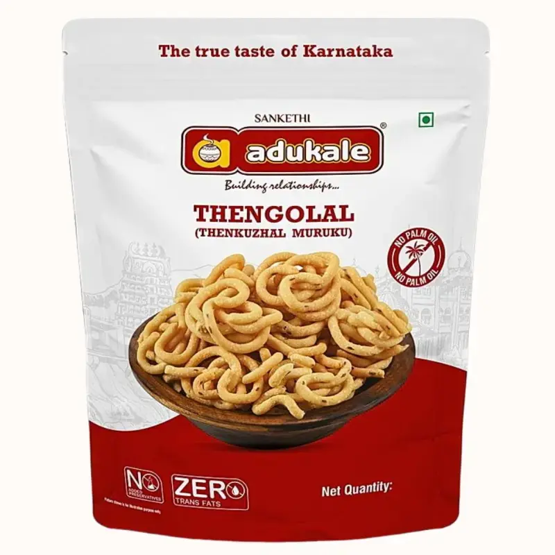 Adukale Thengolal Thenkuzhal Muruku: 180 g