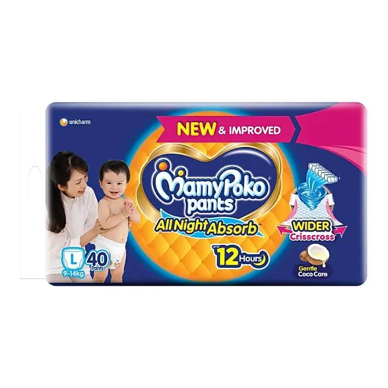 Mamy Poko Pants Extra Absorb-Large: 40 Unit