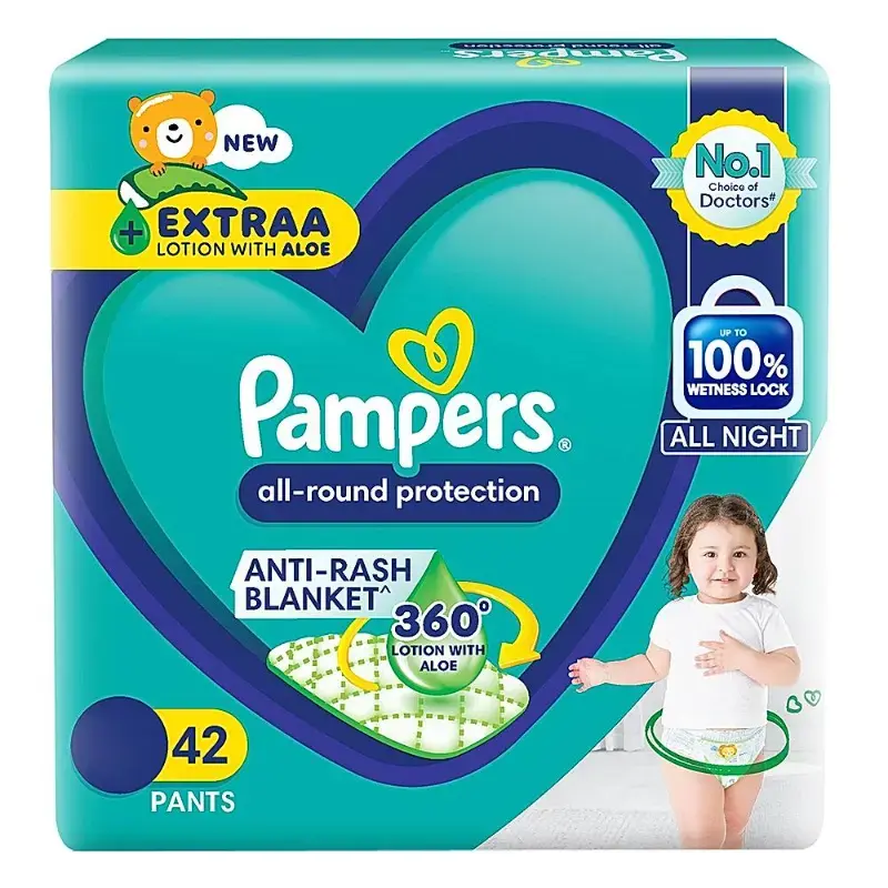 Pampers All-Round Protection Pants - XXL: 42 U