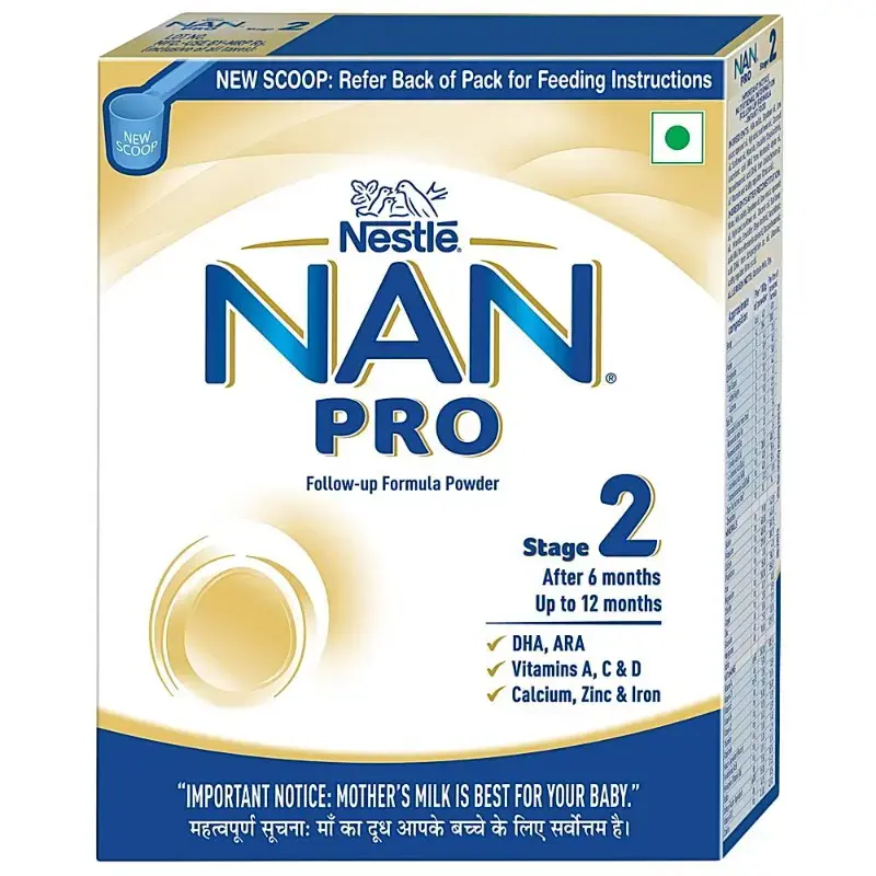 Nestle Nan Pro 2 Follow-Up Formula Powder Box (After 6 Months): 400 g